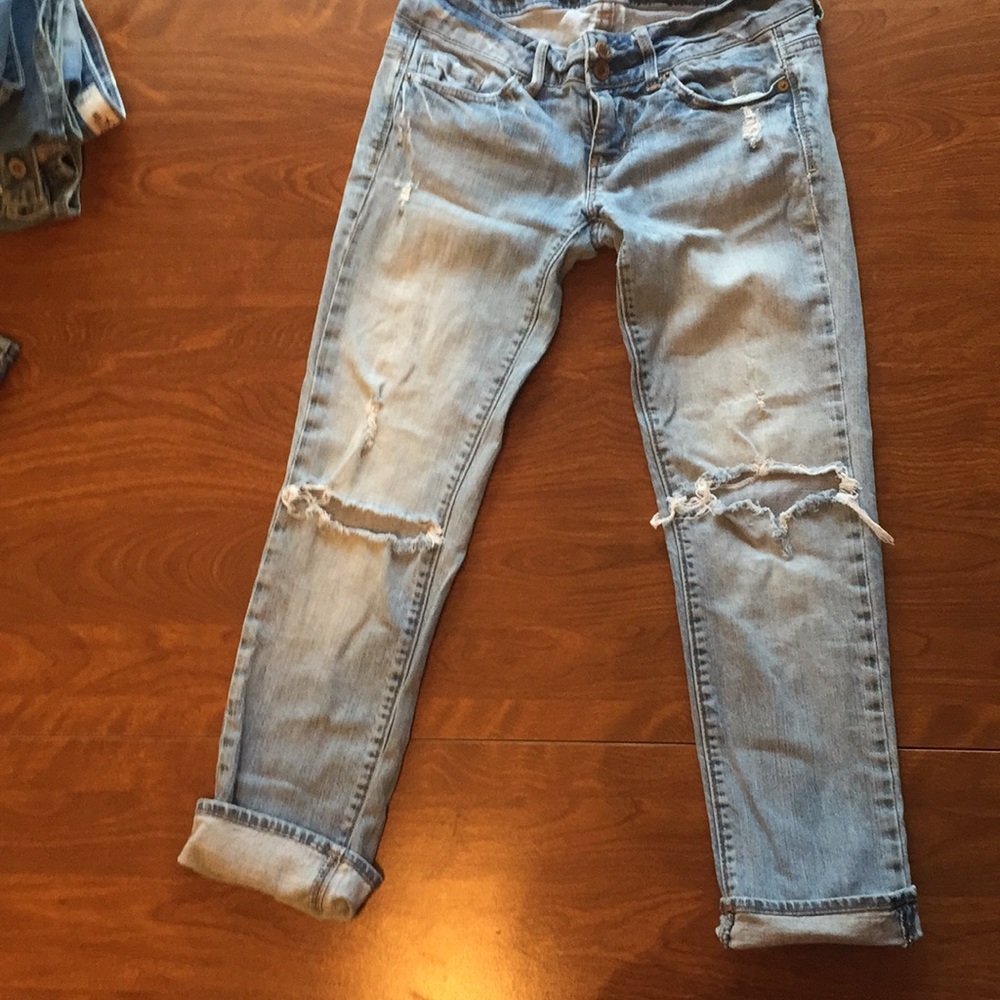 American eagle jean capris